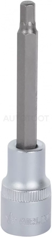 Головка торцевая 1/2" с шестигранной вставкой 6мм, L=100мм - Артикул ATBS48 - Производитель Airline - Фото, Отзывы, Цены