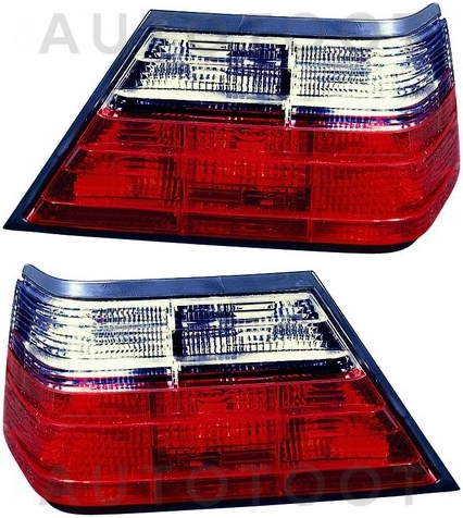 Фонарь задний левый+правый (комплект, тюнинг, хрусталь) -  для MERCEDES E-CLASS