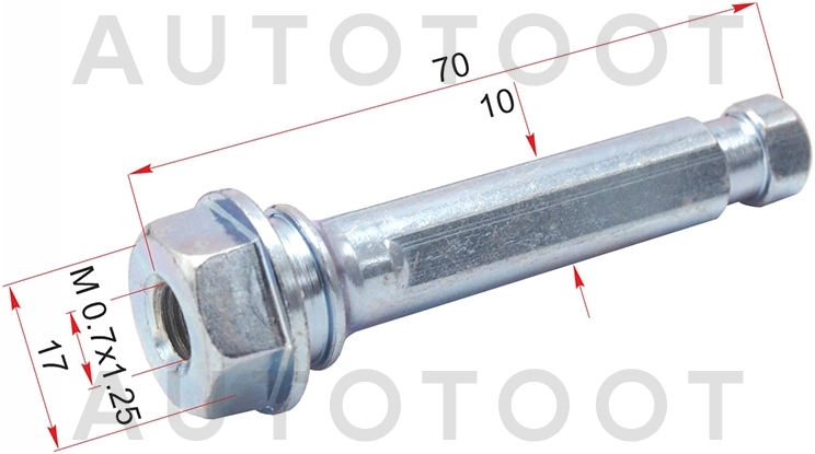 Направляющая переднего суппорта по втулку -ST4771522070 Sat для TOYOTA CHASER, TOYOTA ALPHARD, TOYOTA ESTIMA, TOYOTA ALTEZZA, TOYOTA AVENSIS, TOYOTA BELTA, TOYOTA CALDINA, TOYOTA CAMRY, TOYOTA COROLLA