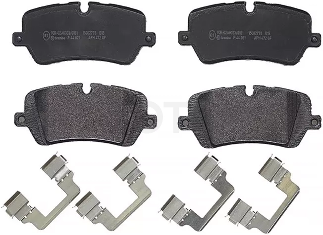 Колодки тормозные (Сзади) Land Rover Discovery 16-20 / Range Rover 12-22 / Range Rover Sport 13-22 / Defender 19