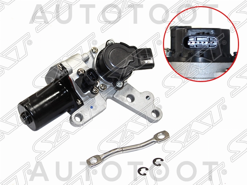 Актуатор турбины левый 1VD-FTV -ST1720851011ACT Sat для TOYOTA LAND CRUISER