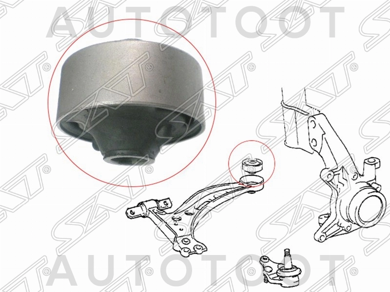 Сайлентблок переднего рычага задний -ST4865507020 Sat для TOYOTA CAMRY, TOYOTA SCEPTER, TOYOTA CAMRY GRACIA, LEXUS ES300, TOYOTA AVALON, LEXUS RX300, TOYOTA HARRIER