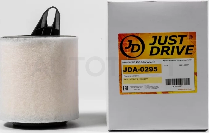 Фильтр воздушный - Артикул JDA0295 - Производитель Just Drive - Фото, Отзывы, Цены
