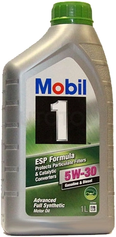 Масло моторное синтетическое MOBIL 5W-30 ESP Formula 1л - Артикул 154279 - Производитель Mobil - Фото, Отзывы, Цены