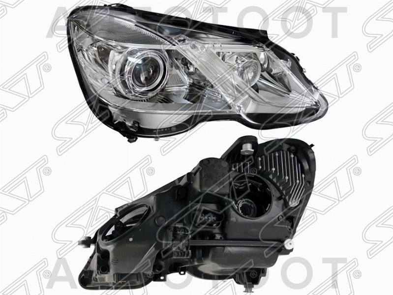 Фара правая (под ксенон) -  для MERCEDES E-CLASS