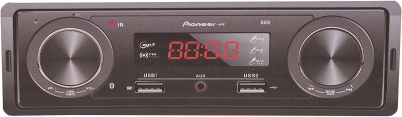 Pioneer Автомагнитола Pioneer.ok 888 - Артикул 888PIONEEROK - Производитель Pioneer - Фото, Отзывы, Цены