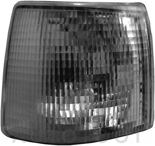 Указатель поворота угловой левый (белый) -  для AUDI 80