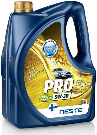 5W30 Neste Pro C2/C3 4л Масло моторное - Артикул 118445 - Производитель NESTE - Фото, Отзывы, Цены