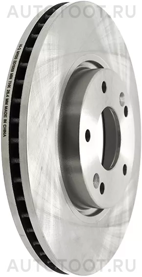 Диск тормозной (Спереди) Hyundai Creta 15-22 / ix35 09-15 - Артикул SD1069 - Производитель Sangsin - Фото, Отзывы, Цены