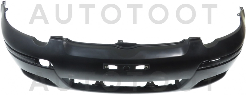 Бампер передний (с отверстиями под противотуманки, под молдинги, под крюк) -TOY07YA006T Eurobump для TOYOTA YARIS, TOYOTA VITZ