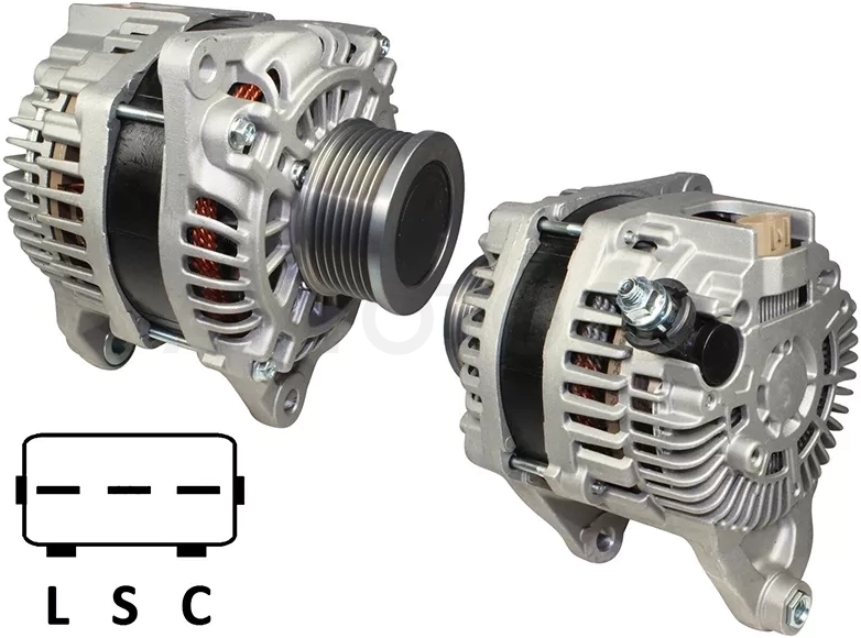 Генератор NISSAN MURANO/NAVARA/PATHFINDER/CABSTAR 2.5TD 06-11 YD25DDTI 12V 150A