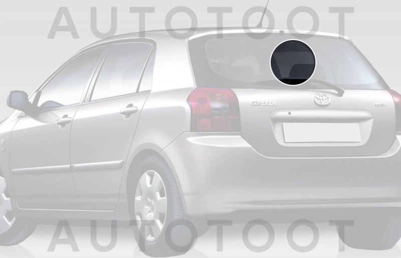 Стекло заднее (крышка багажника) с обогревом -  для TOYOTA ALLEX, TOYOTA COROLLA, TOYOTA RUNX
