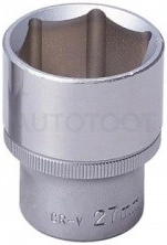Головка торцевая 13 мм, 6 гр, 1/4 inch