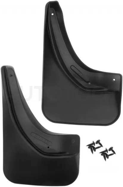 Брызговики задние для OPEL Corsa, 2006-2015, 2 шт. (standard) / Опель Корса