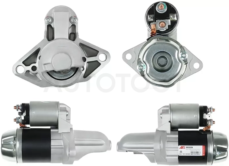 Стартер Subaru Forester 97-13 / Impreza 92-07 / Legacy 89-03 / Outback 94-99 (1 kW/ Z=8)