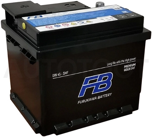Аккумулятор FURUKAWA BATTERY 45Ah 450A обратная полярность(-+)
