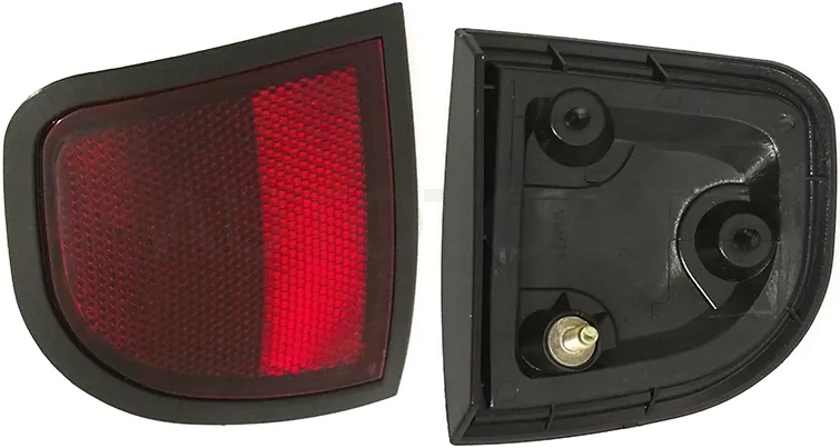 Отражатель Mitsubishi L200 07-16 / Triton 06-11 (Сзади/ Слева) - Артикул ST2142905L - Производитель Sat - Фото, Отзывы, Цены