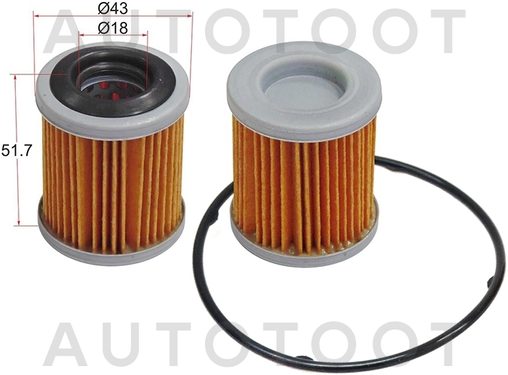 Фильтр маслоохладителя вариатора -ST317261XF00 Sat для NISSAN TEANA, MITSUBISHI LANCER, MITSUBISHI ASX, MITSUBISHI OUTLANDER, CITROEN C-CROSSER, NISSAN JUKE