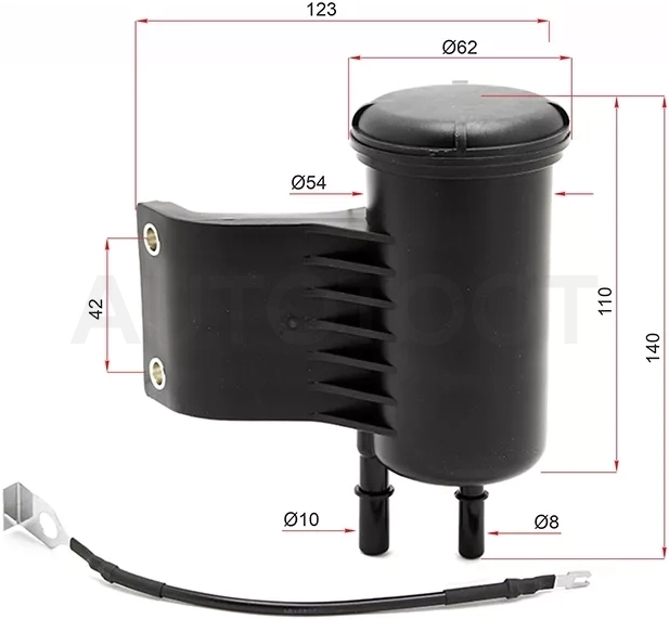 Фильтр топливный GEELY MONJARO 2.0 22-/ TUGELLA 2.0 20- / VOLVO XC40 1.5/2.0 17