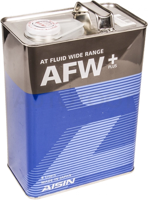 Масло трансмиссионное полусинтетическое ATF Wide Range AFW+ 4л - Артикул ATF6004 - Производитель Aisin - Фото, Отзывы, Цены