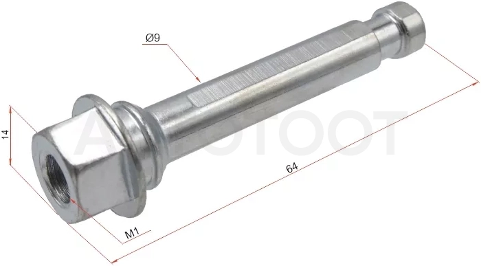 Направляющая RR суппорта TOYOTA CAMRY №2 06