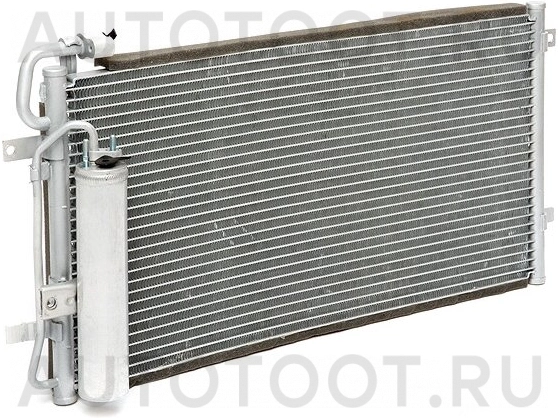 Радиатор кондиционера (Halla) -LRAC0127 Luzar для LADA (ВАЗ) PRIORA