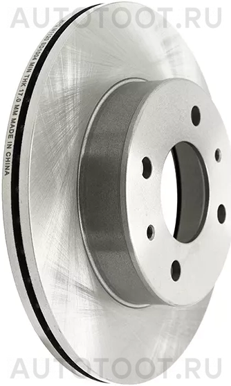 Диск тормозной (Спереди) Hyundai Accent 99-12 / Verna 00-06 - Артикул SD1004 - Производитель Sangsin - Фото, Отзывы, Цены