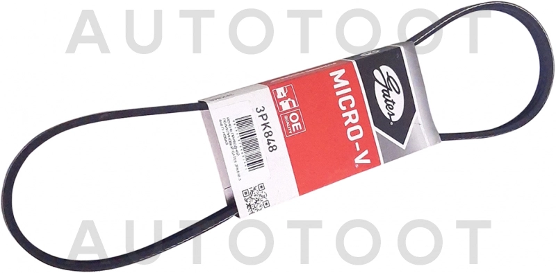 Ремень поликлиновый 3PK848 -  для NISSAN ALMERA