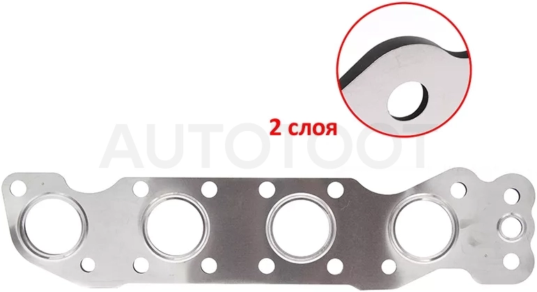 Прокладка выпускного коллектора SUZUKI ESCUDO/GRAND VITARA 05-/SWIFT 04-10/SX4 06-/JIMNY 01- V=1.6