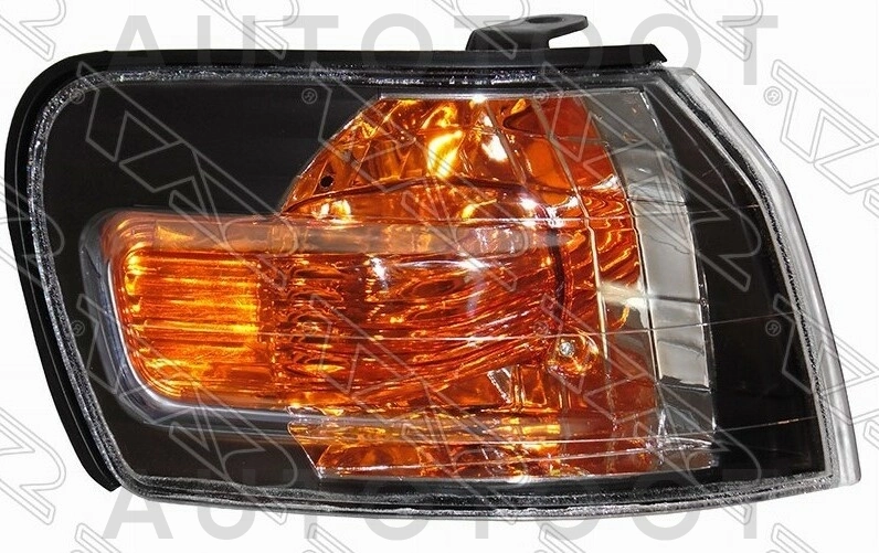 Указатель поворота угловой правый (черный хрусталь) -ST2121592BR Sat для TOYOTA COROLLA