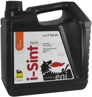 5W-20 ENI I-Sint Tech ECO F SN, A1/B1, 4л.масло моторное синтетика