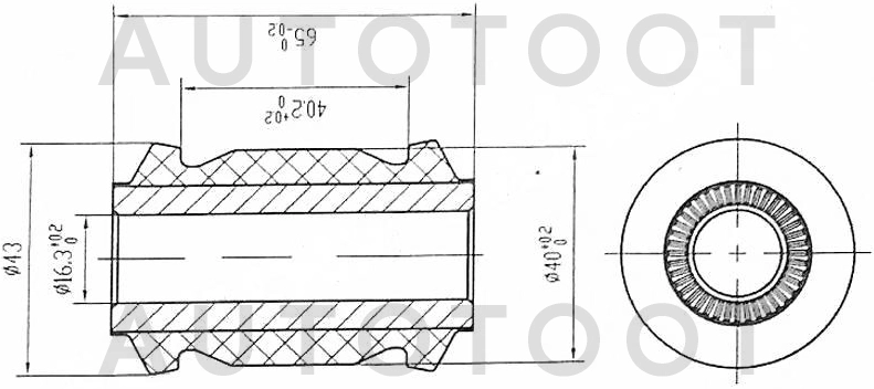 Сайлентблок переднего рычага передний -ST4865402130 Sat для TOYOTA AURIS, TOYOTA COROLLA, TOYOTA AVENSIS, TOYOTA ESTIMA, TOYOTA RAV4, TOYOTA PRIUS