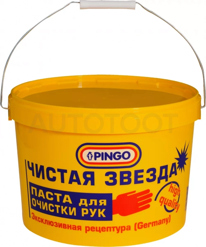 Паста для очистки рук «Чистая звезда» // ведро 11л - Артикул 850100 - Производитель Pingo - Фото, Отзывы, Цены