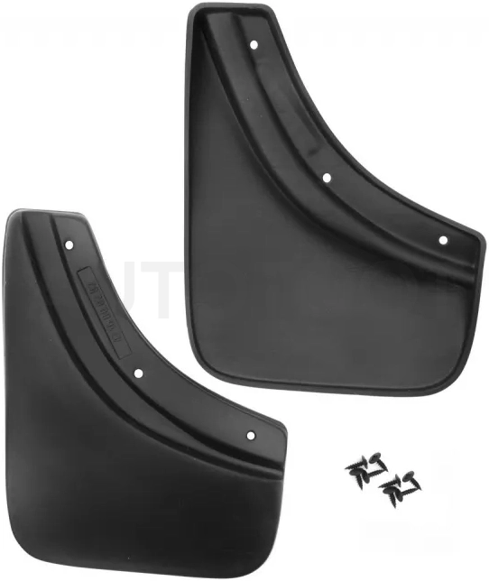 Брызговики задние для SUZUKI SX-4 2006-2014, 2 шт. (standard) / Сузуки Сх4