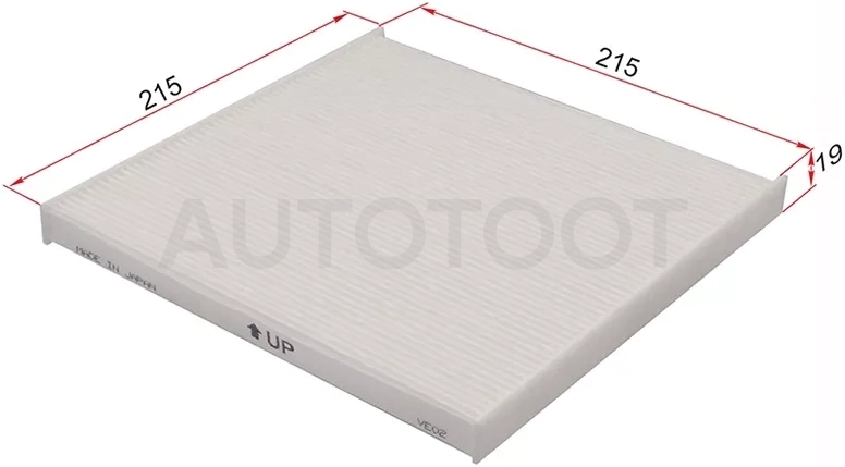 Фильтр салона TOYOTA IPSUM 01-09/HARRIER/LEXUS RX 03-08/LAND CRUISER PRADO 120 02-09