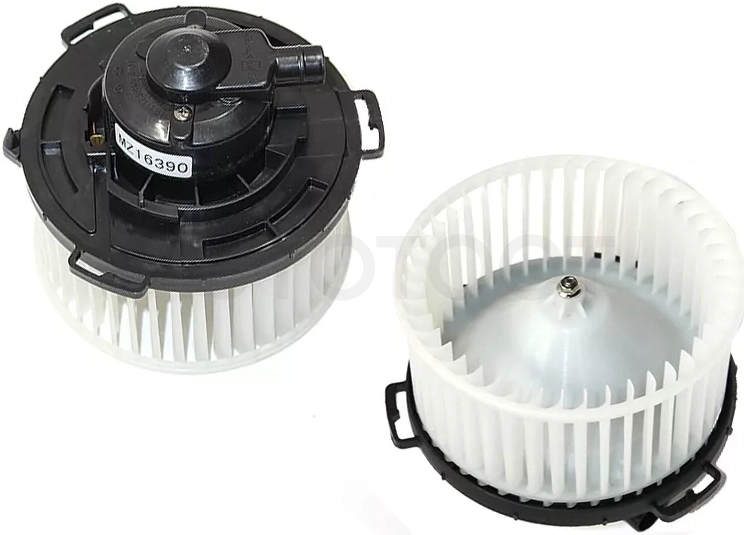 Мотор отопителя салона (Левый руль) Mazda 3 03-09 / 5 04-11 - Артикул STBP4K61B10 - Производитель Sat - Фото, Отзывы, Цены