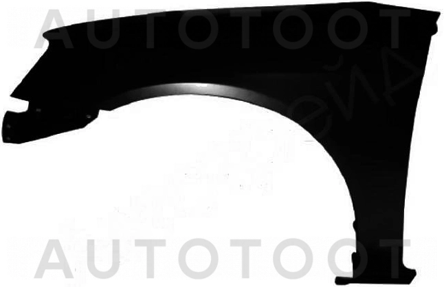 Крыло переднее левое (без отверстия под повторитель) -  для HONDA CIVIC