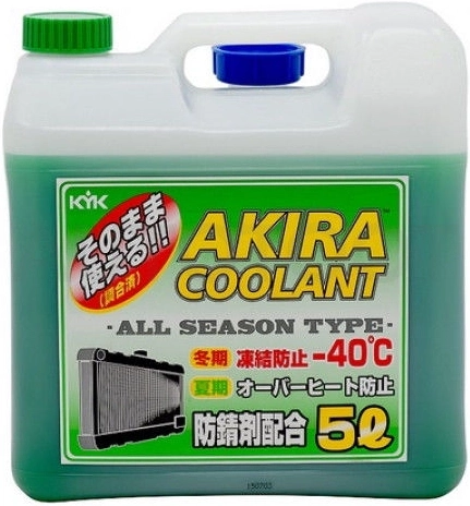 Антифриз готовый AKIRA COOLANT -40°C 5л (зеленый)