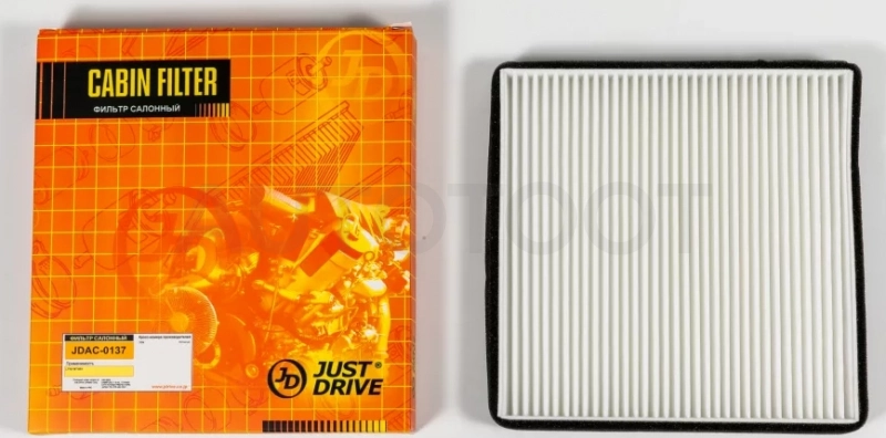 Фильтр салонный - Артикул JDAC0137 - Производитель Just Drive - Фото, Отзывы, Цены