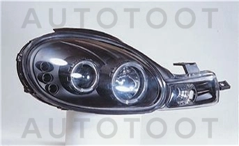 Фара левая+правая+указатель поворота угловой левый+правый (тюнинг, комплект) -  для DODGE NEON