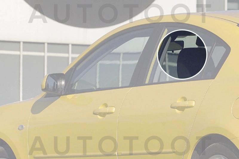 Стекло заднее левое опускное -  для MAZDA 3 (AXELA)