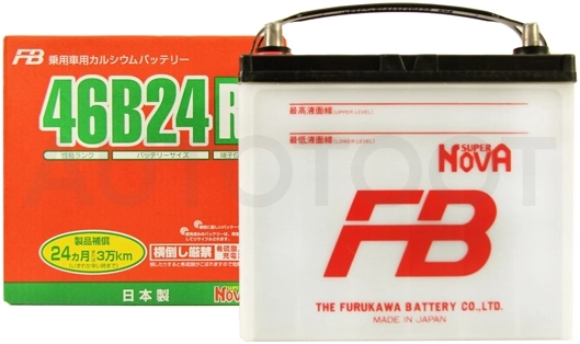 Аккумулятор FURUKAWA BATTERY 41Ah 350A прямая полярность(+-)