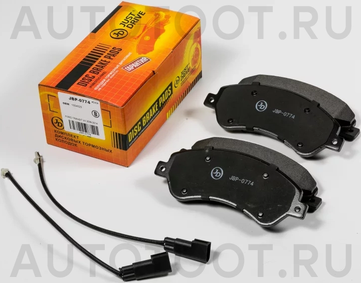 Колодки тормозные дисковые передние, комплект - Артикул JBP0774 - Производитель Just Drive - Фото, Отзывы, Цены