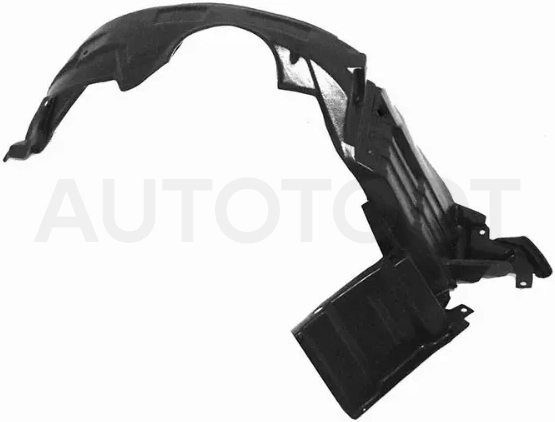 Подкрылок Citroen C1 05-14 / Peugeot 107 05-15 / Toyota Aygo 05-14 (Спереди/ Слева)