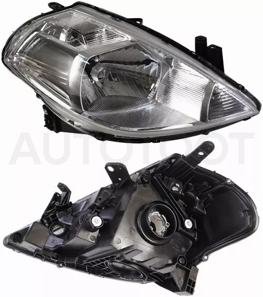 Фара Nissan Tiida 04-10 (Справа/ Галоген/ Ручная регулировка) - Артикул ST1151116R - Производитель Sat - Фото, Отзывы, Цены