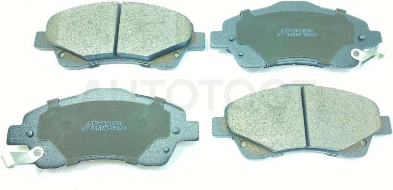 Колодки тормозные передние -ST0446505170 Sat для TOYOTA AVENSIS, TOYOTA COROLLA VERSO