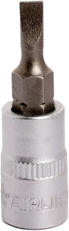 Головка 1/4" со вставкой SL4, L=38мм - Артикул ATAP024 - Производитель Airline - Фото, Отзывы, Цены