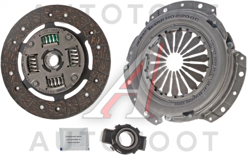 Комплект сцепления -CL1031 LYNXauto для LADA (ВАЗ) 2108, LADA (ВАЗ) 2109, LADA (ВАЗ) 21099, LADA (ВАЗ) 2110, LADA (ВАЗ) 2111, LADA (ВАЗ) 2112, LADA (ВАЗ) PRIORA