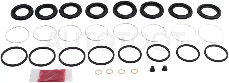 Ремкомплект тормозного суппорта FR TOYOTA LAND CRUISER 100 98-02 (на 2 суппорта)