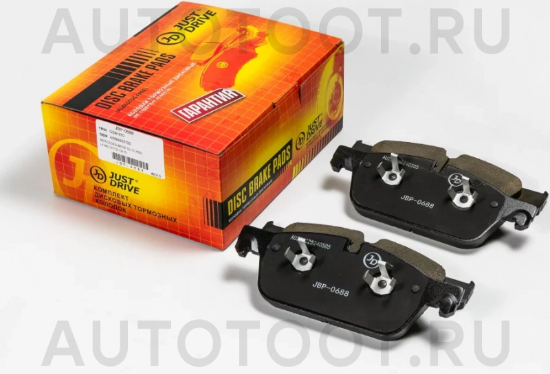Колодки тормозные дисковые передние GDB1970 - Артикул JBP0688 - Производитель Just Drive - Фото, Отзывы, Цены